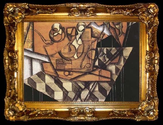 framed  Juan Gris The Teacups (mk09), ta009-2